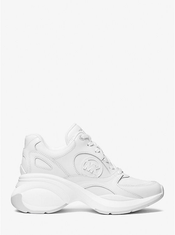 Zuma Leather and Mesh Trainer