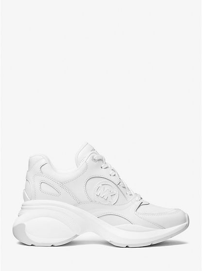 Zuma Leather and Mesh Trainer