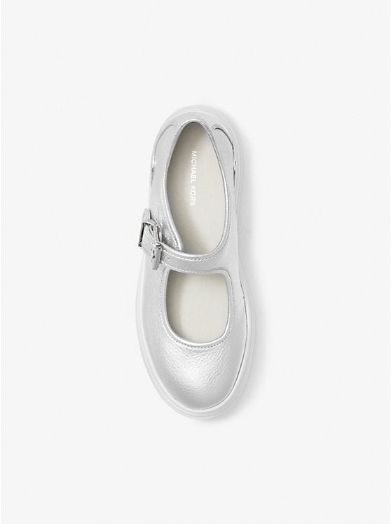 Hayes Metallic Leather Mary Jane Sneaker