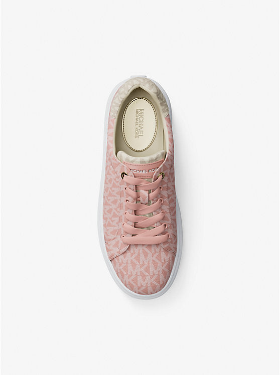 Romey Two-Tone Logo Platform Sneaker