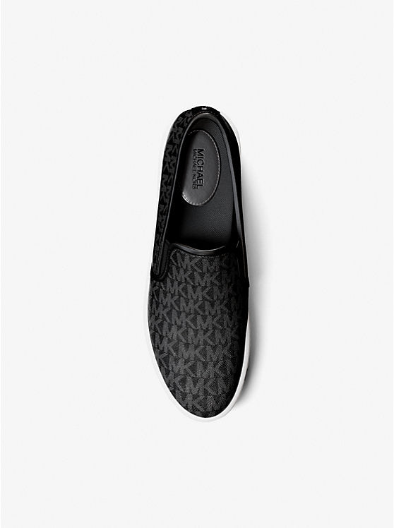 Teddi Signature Logo Slip-On Sneaker