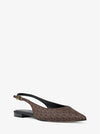 Amali Signature Logo Slingback Flat