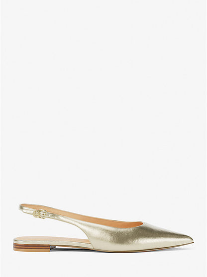 Amali Metallic Slingback Flat