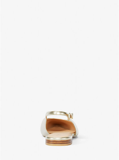 Amali Metallic Slingback Flat