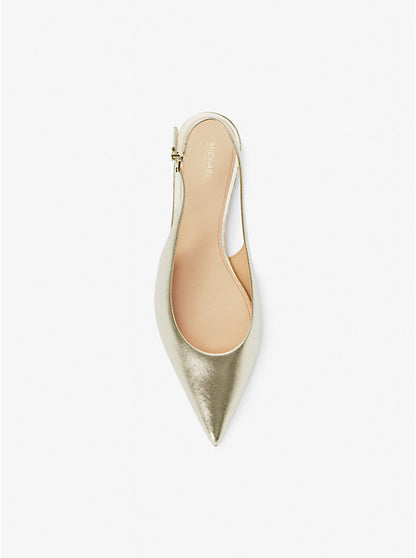 Amali Metallic Slingback Flat