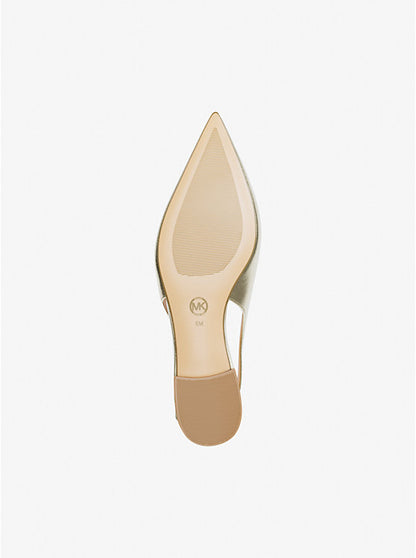 Amali Metallic Slingback Flat