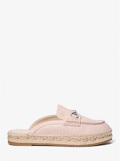 Carson Logo Debossed Espadrille Mule