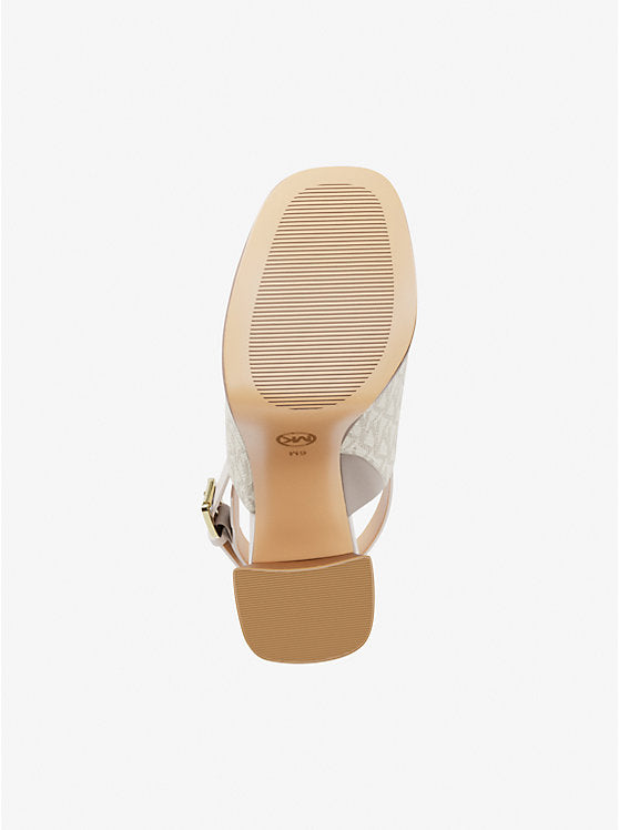 Kehlani Signature Logo Platform Sandal