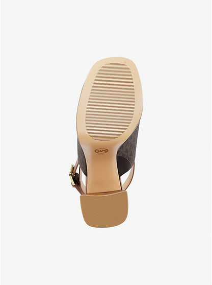 Kehlani Signature Logo Platform Sandal
