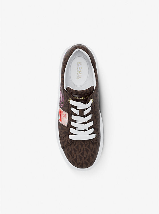 Romey Embellished Signature Logo Platform Sneaker