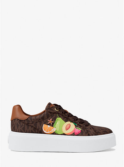 Romey Embellished Signature Logo Sneaker