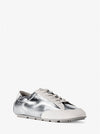 Susie Metallic Leather Trainer