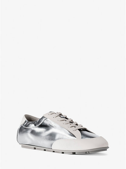 Susie Metallic Leather Trainer