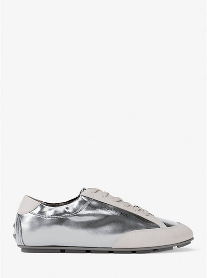 Susie Metallic Leather Trainer
