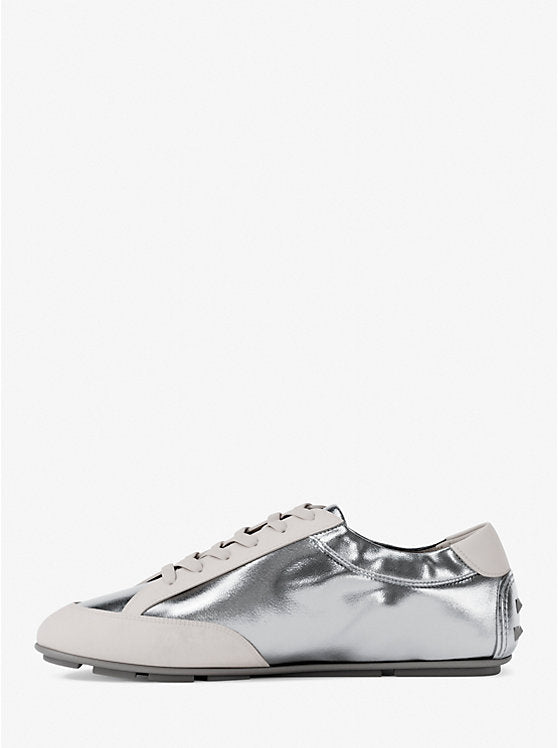Susie Metallic Leather Trainer