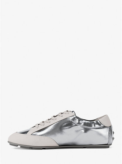 Susie Metallic Leather Trainer
