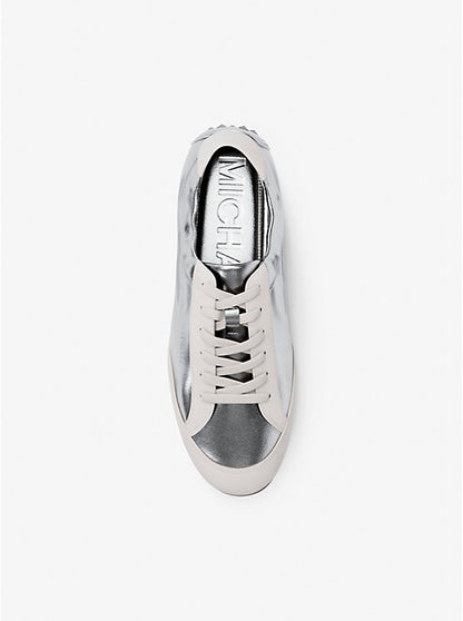 Susie Metallic Leather Trainer