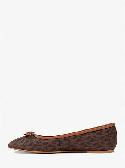 Savannah Signature Logo Ballet Flat