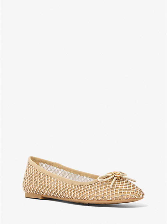 Savannah Embellished Mesh Ballet Flat