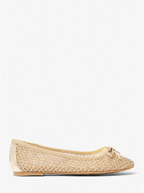 Savannah Embellished Mesh Ballet Flat