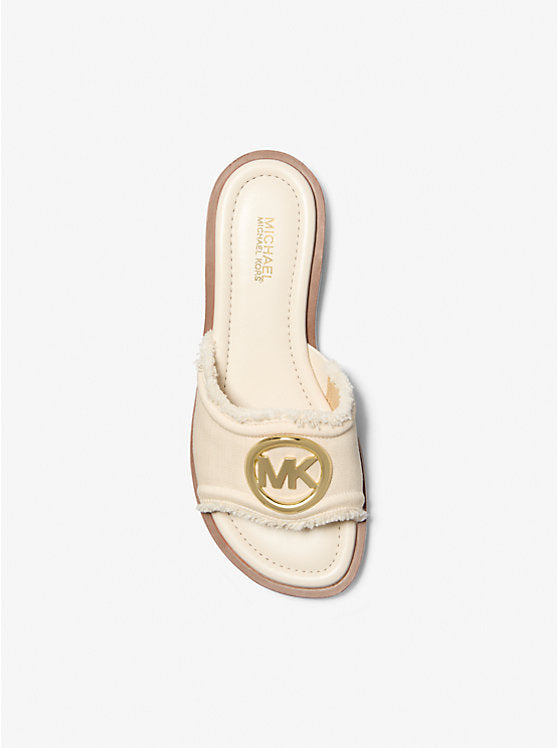 Hannah Denim Slide Sandal