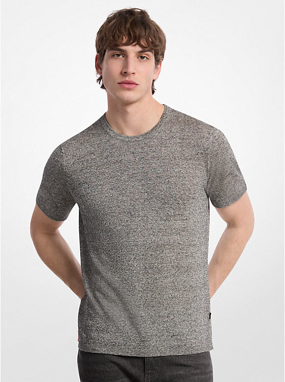 Linen and Cotton T-Shirt