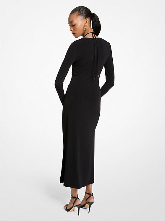 Stretch Matte Jersey Midi Dress