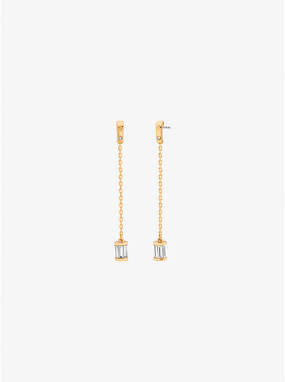 Cubic Zirconia Drop Earrings