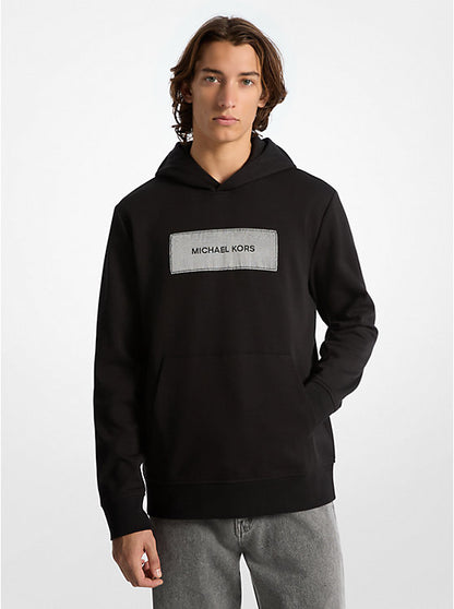 Logo Cotton Blend Hoodie