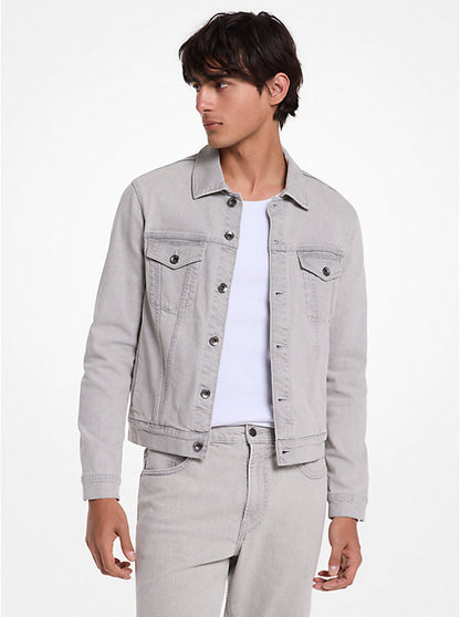 Stretch Denim Trucker Jacket