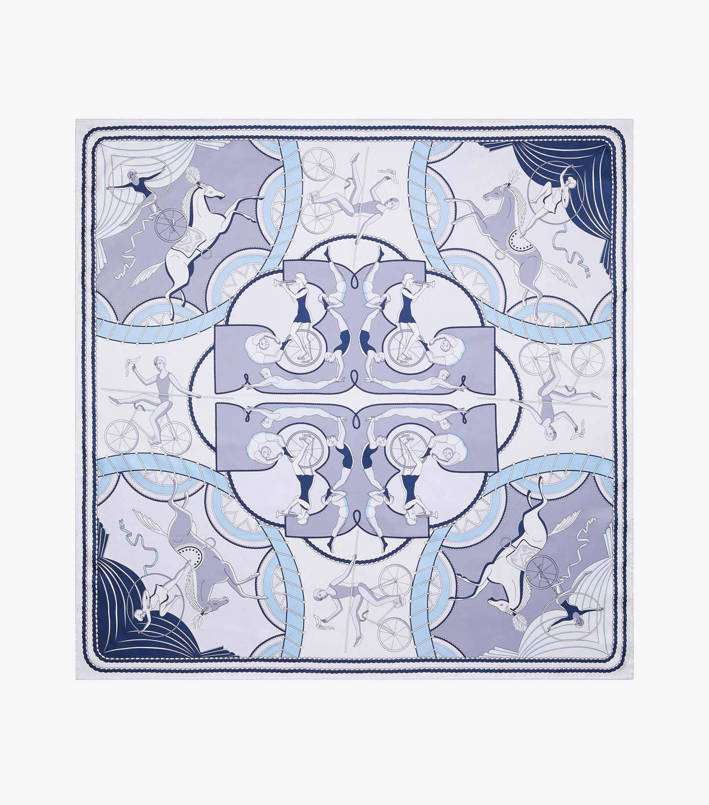 Aeronauts Double-Sided Silk Square