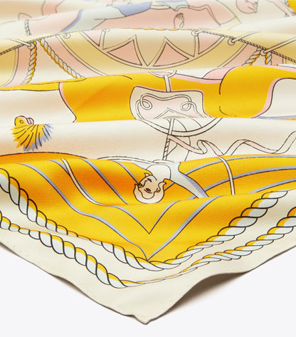 Aeronauts Double-Sided Silk Square