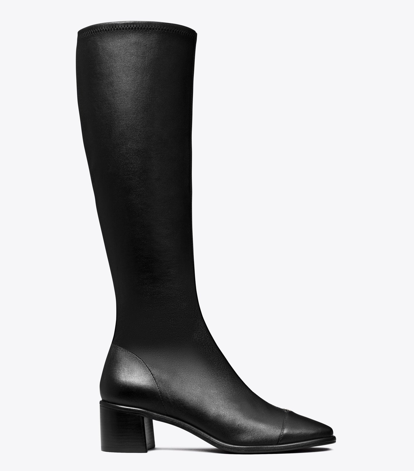 Cap-Toe Knee-High Boot