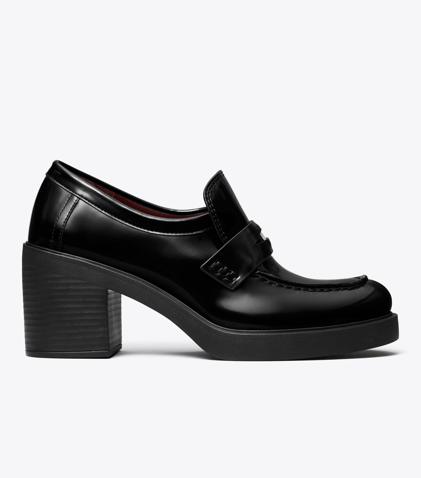 Classic Heeled Lug Loafer