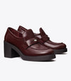 Classic Heeled Lug Loafer