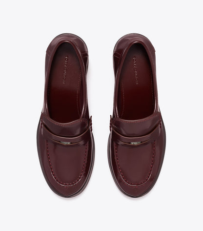 Classic Heeled Lug Loafer