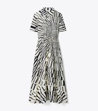 Medium Navy Circle T