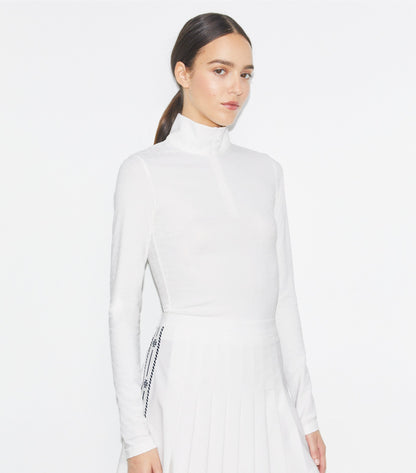 Cropped Jacquard Top