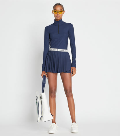 Cropped Jacquard Top