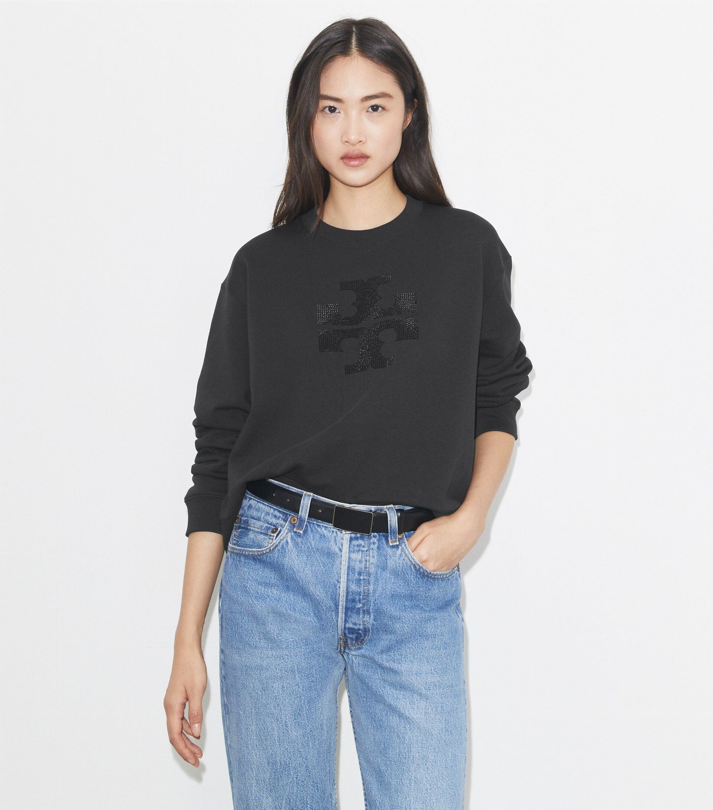 Crystal Logo Sweatshirt