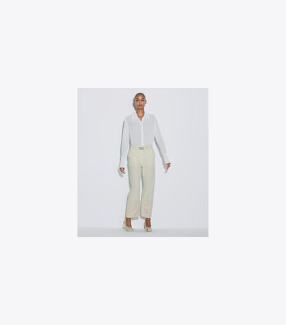 Cuffed Viscose Shirt