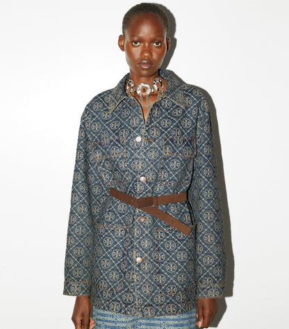 Denim Cargo Barn Jacket