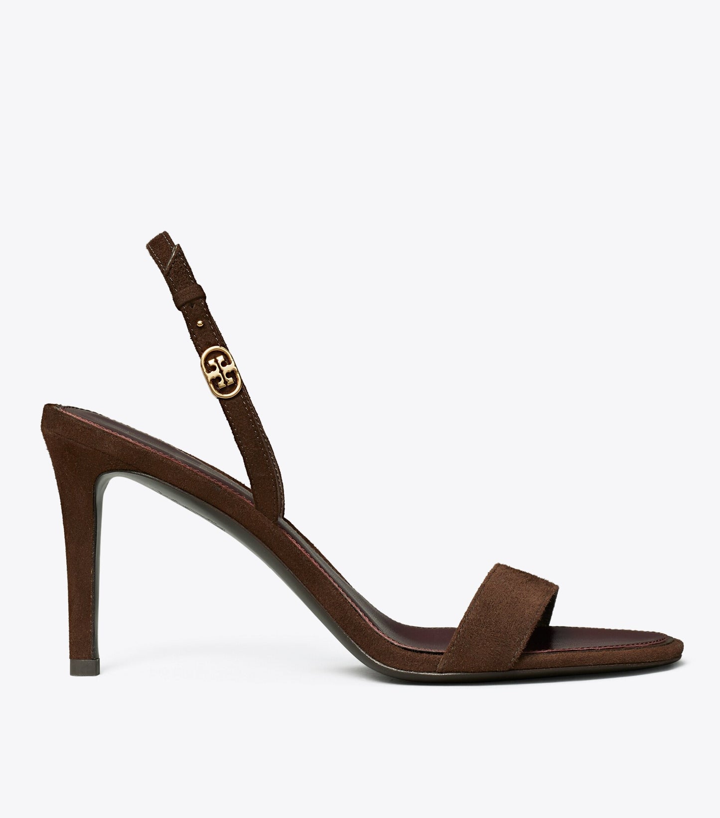 Double T Buckle Heeled Sandal
