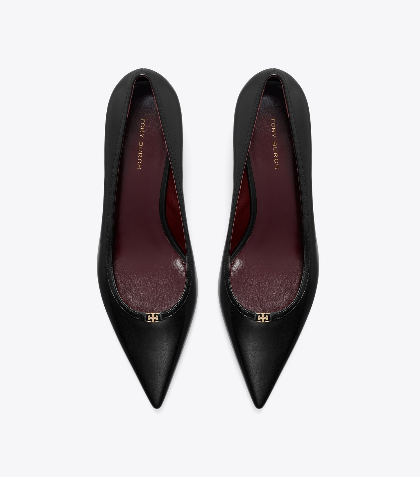 Double T Buckle Low-Heeled Pump