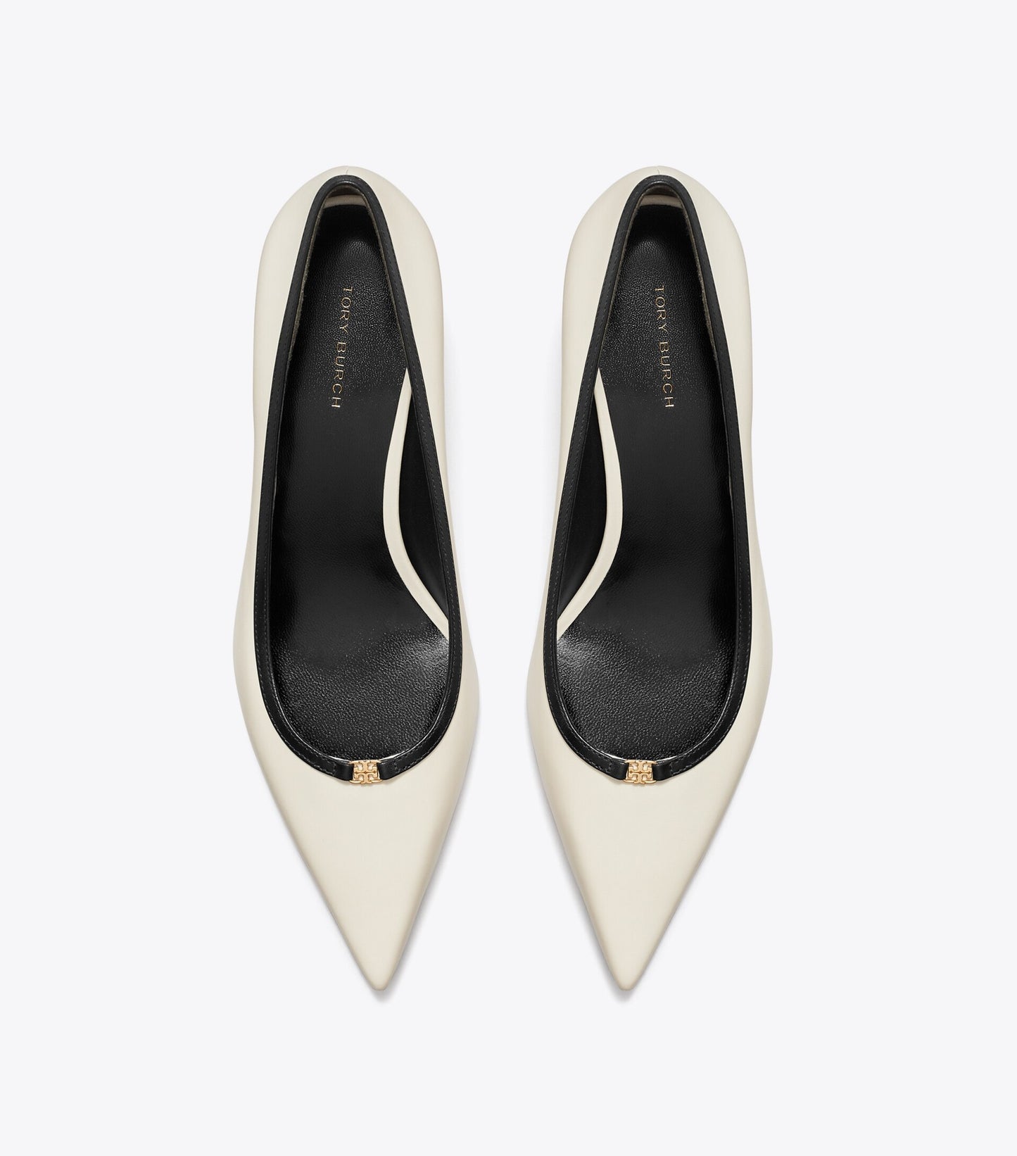 Double T Buckle Low-Heeled Pump