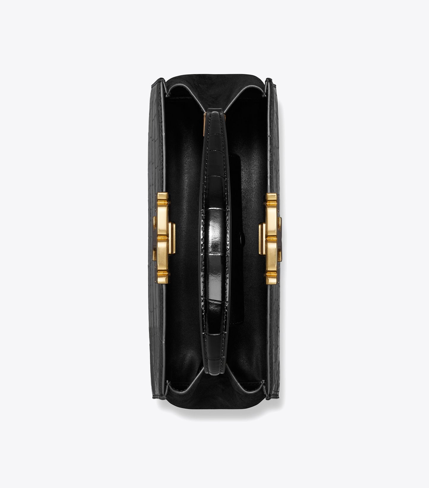 Eleanor Croc-Embossed Satchel