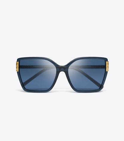 Eleanor Oversized Cat-Eye Sunglasses