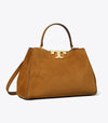 Eleanor Suede Satchel