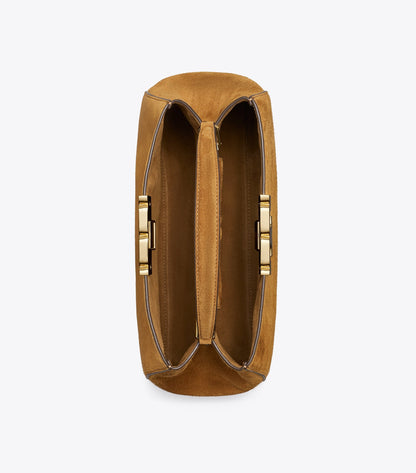 Eleanor Suede Satchel