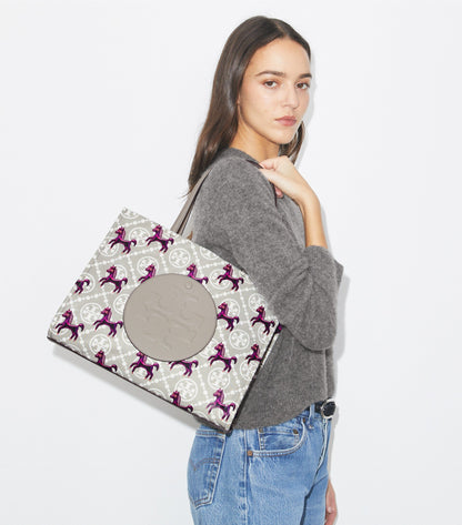 Ella Horse Nylon Small Tote